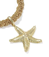Kendra Scott Parker Removable Starfish Pendant Statement Necklace