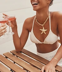 Kendra Scott Parker Removable Starfish Pendant Statement Necklace