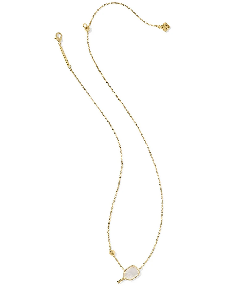 Kendra Scott Pickleball Novelty Short Pendant Necklace