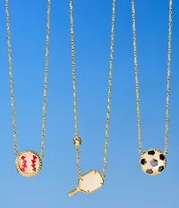 Kendra Scott Pickleball Novelty Short Pendant Necklace