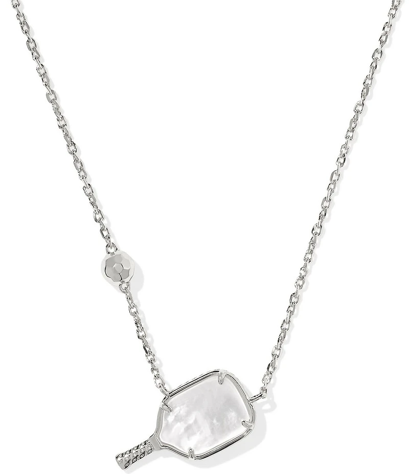 Kendra Scott Pickleball Novelty Short Pendant Necklace