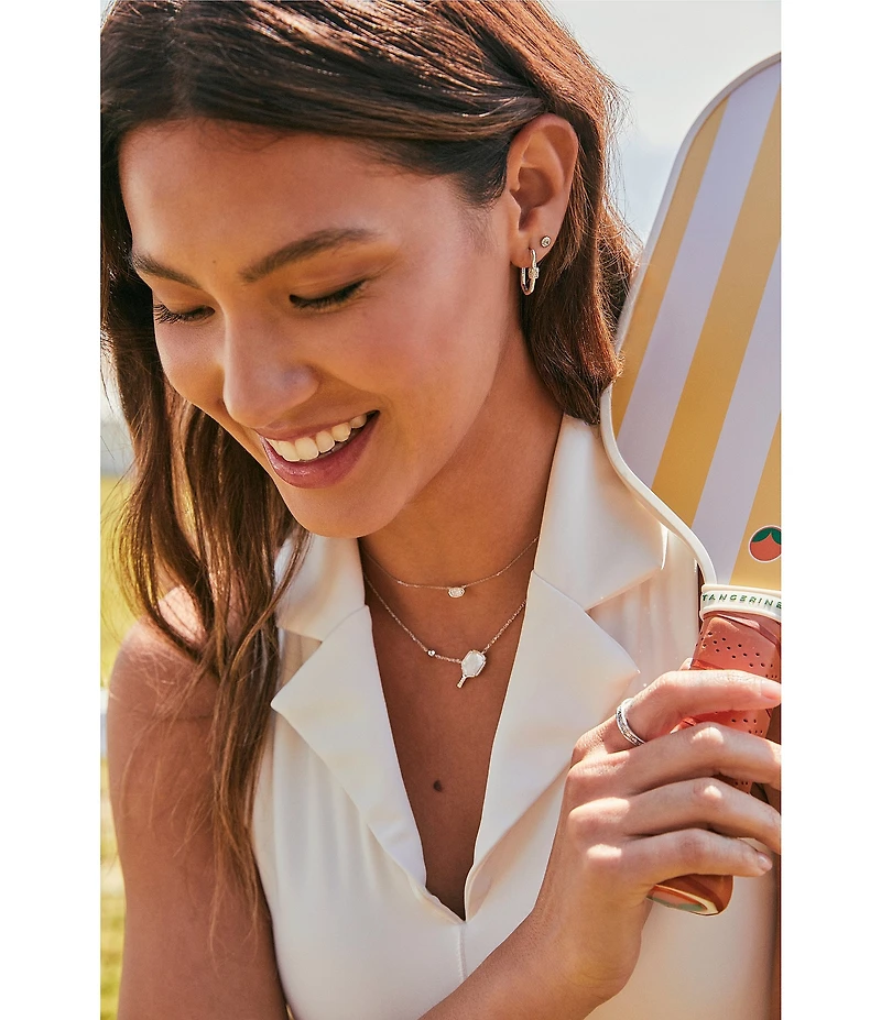 Kendra Scott Pickleball Novelty Short Pendant Necklace