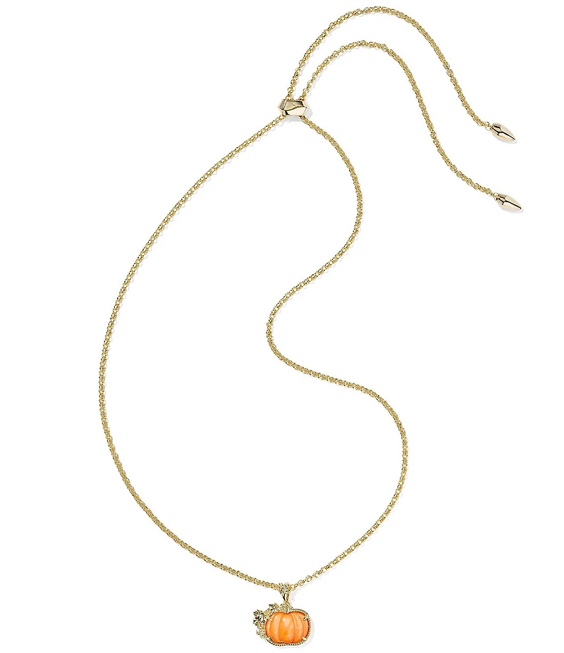 Kendra Scott Pumpkin Short Pendant Necklace