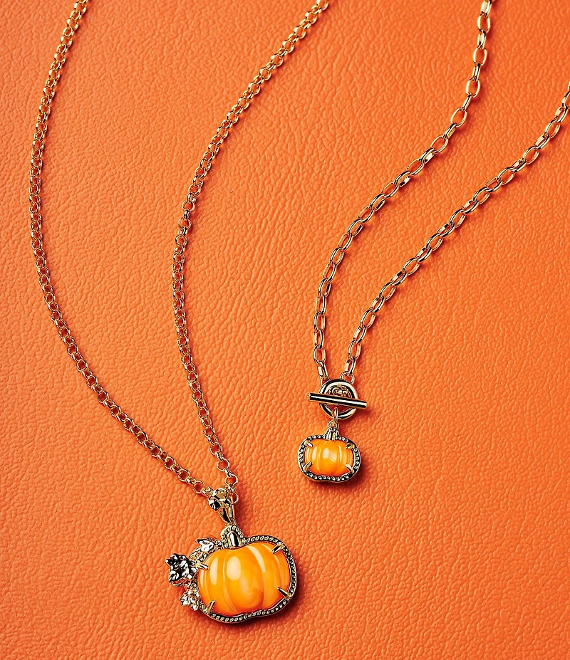 Kendra Scott Pumpkin Short Pendant Necklace