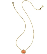 Kendra Scott Pumpkin Short Pendant Necklace