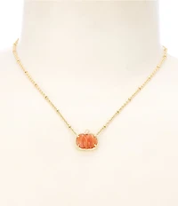 Kendra Scott Pumpkin Short Pendant Necklace