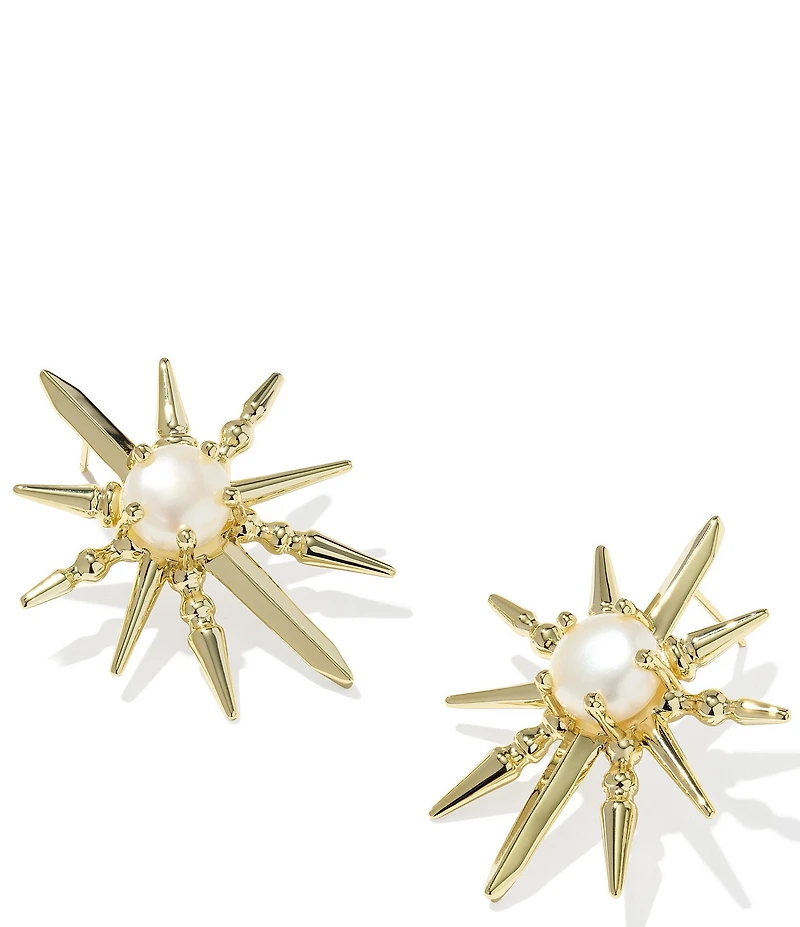 Kendra Scott Rogan Pearl Stud Earrings