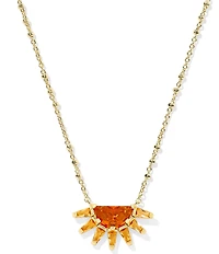 Kendra Scott Samantha Sun Short Pendant Necklace