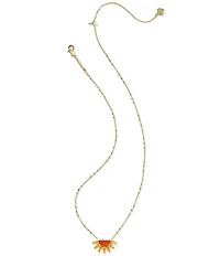 Kendra Scott Samantha Sun Short Pendant Necklace