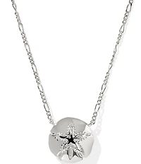 Kendra Scott Reversible Sand Dollar Short Pendant Necklace