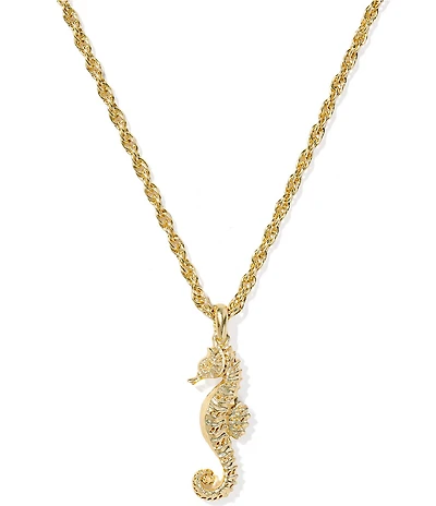 Kendra Scott Seahorse Short Pendant Necklace