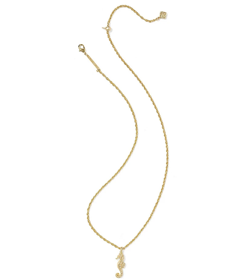 Kendra Scott Seahorse Short Pendant Necklace