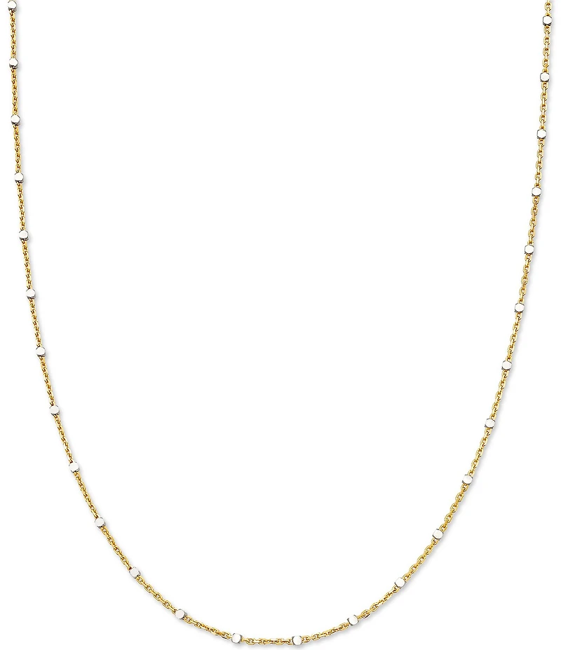 Kendra Scott Single Satellite Mixed Metal Necklace