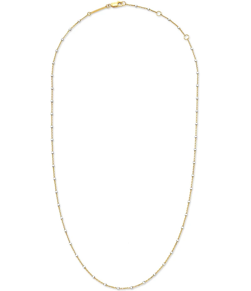 Kendra Scott Single Satellite Mixed Metal Necklace