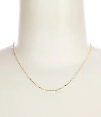 Kendra Scott Single Satellite Mixed Metal Necklace