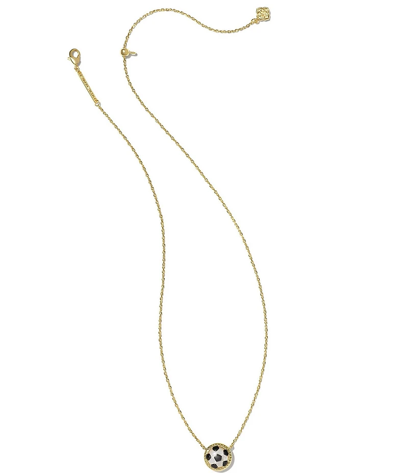 Kendra Scott Soccer Novelty Short Pendant Necklace