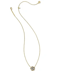Kendra Scott Soccer Novelty Short Pendant Necklace