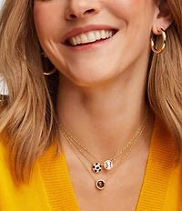 Kendra Scott Soccer Novelty Short Pendant Necklace