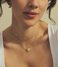 Kendra Scott Softball Novelty Short Pendant Necklace