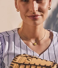 Kendra Scott Softball Novelty Short Pendant Necklace