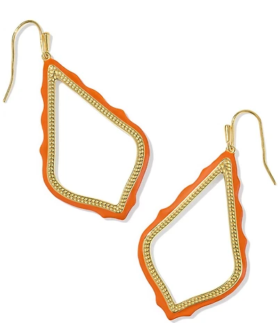 Kendra Scott Sophee Enamel Open Frame Drop Earrings