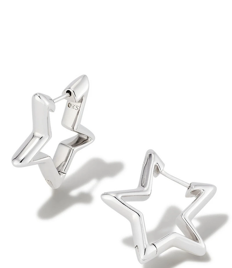 Kendra Scott Star Huggie Hoop Earrings
