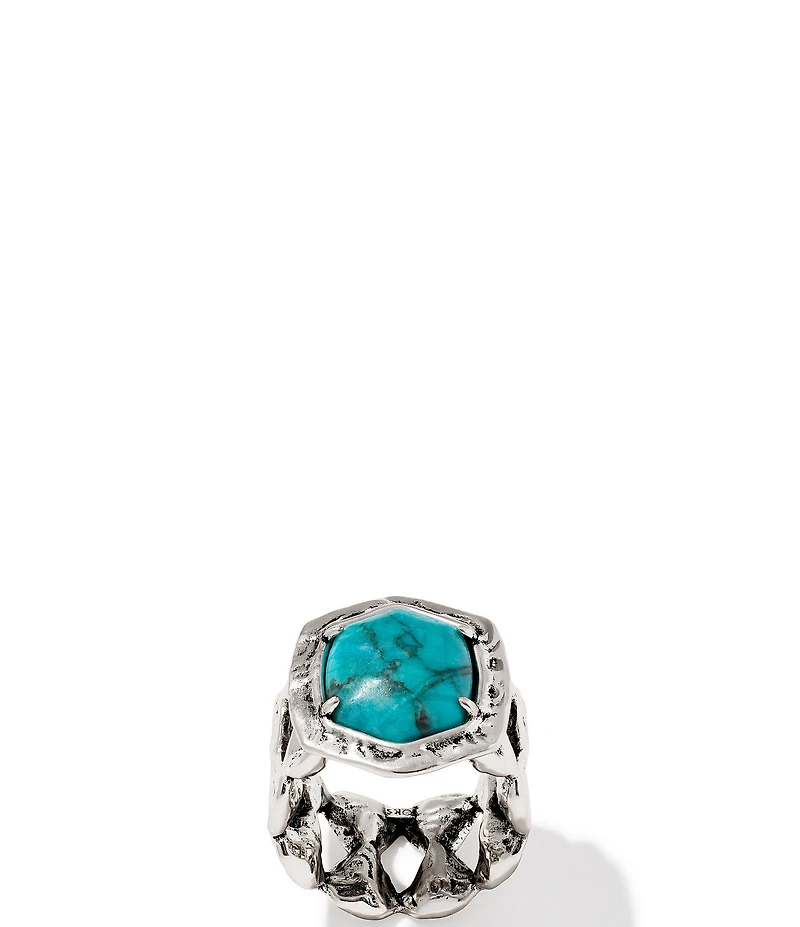 Kendra Scott Tiger Striped Daphne Cocktail Ring