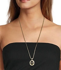 Kendra Scott Daphne Tiger Striped Safari Long Pendant Necklace