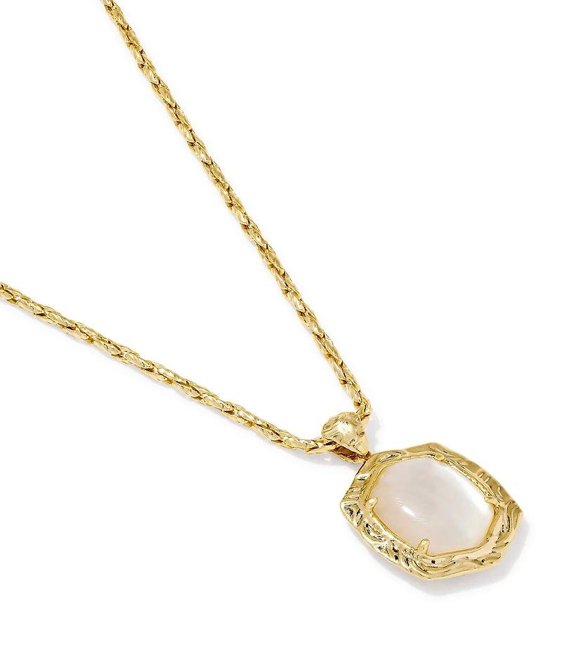 Kendra Scott Daphne Tiger Striped Safari Long Pendant Necklace
