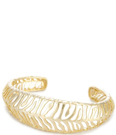 Kendra Scott Tiger Striped Mikki Cuff Bracelet