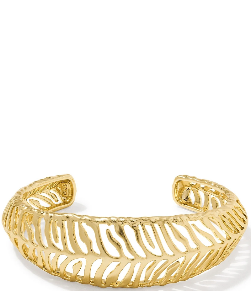 Kendra Scott Tiger Striped Mikki Cuff Bracelet