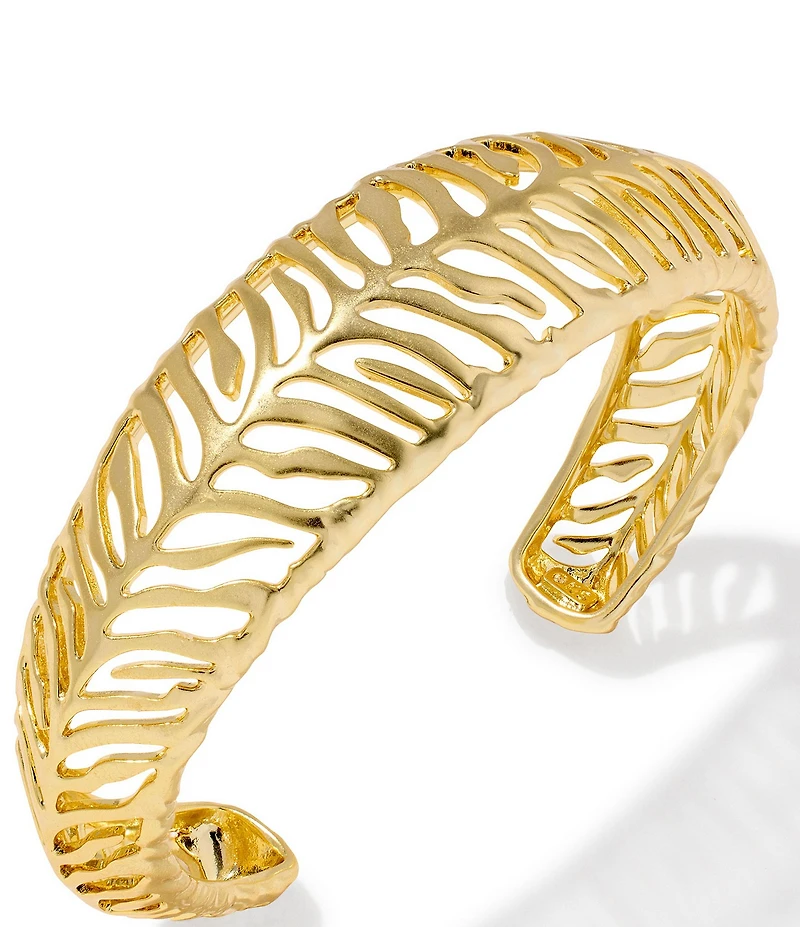 Kendra Scott Tiger Striped Mikki Cuff Bracelet