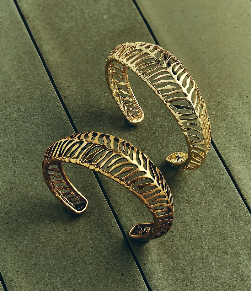 Kendra Scott Tiger Striped Mikki Cuff Bracelet