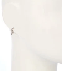 Kendra Scott Tiger Striped Mikki Huggie Hoop Earrings