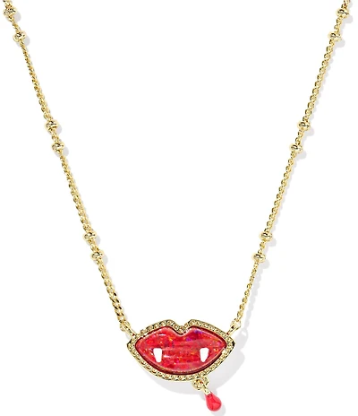 Kendra Scott Vampire Short Pendant Necklace
