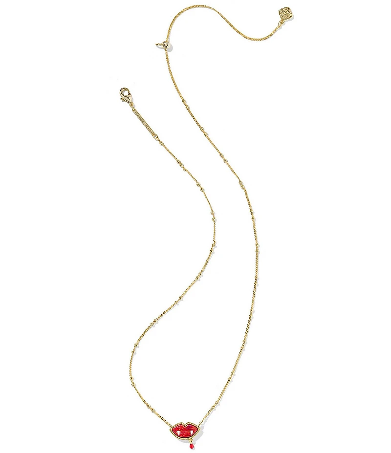 Kendra Scott Vampire Short Pendant Necklace