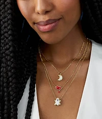 Kendra Scott Vampire Short Pendant Necklace