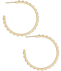 Kendra Scott Crystal Veronica Hoop Earrings
