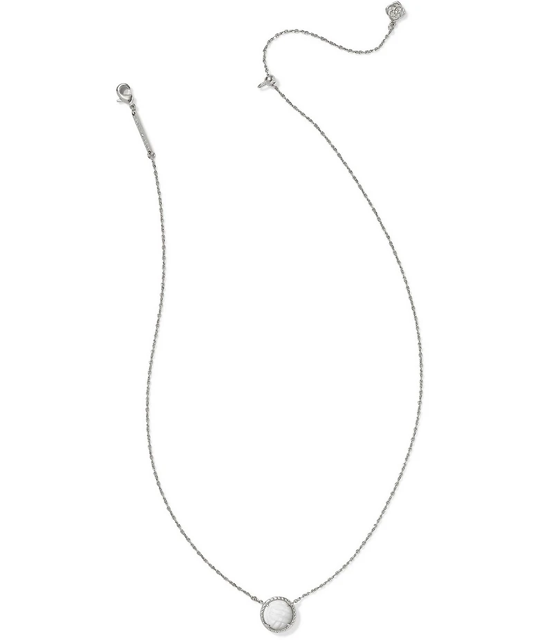Kendra Scott Volleyball Novelty Short Pendant Necklace