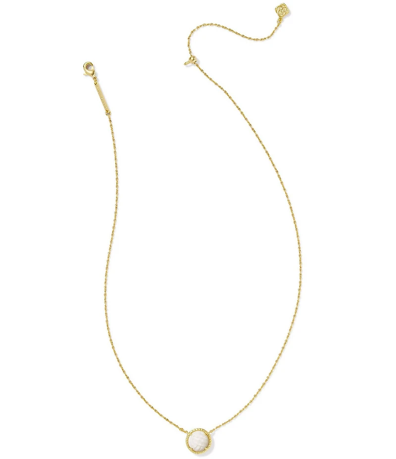 Kendra Scott Volleyball Novelty Short Pendant Necklace