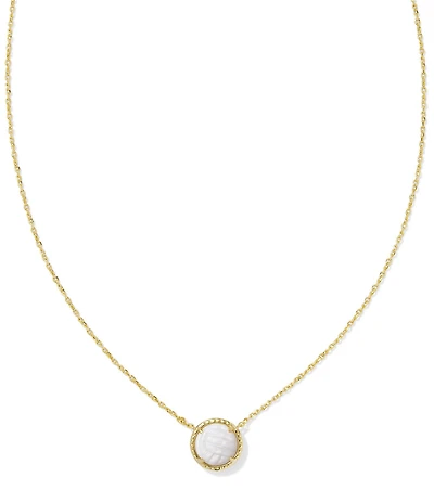 Kendra Scott Volleyball Novelty Short Pendant Necklace