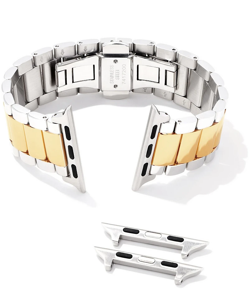 Kendra Scott Women's Dira 5 Link Two Tone Stainless Steel Bracelet Apple Watch Band