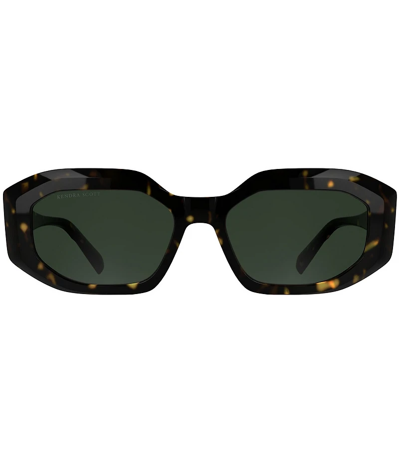 Kendra Scott Women's Danielle 53mm Rectangle Sunglasses
