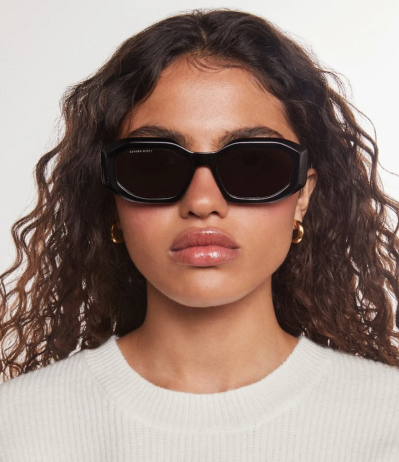 Kendra Scott Women's Danielle 53mm Rectangle Sunglasses