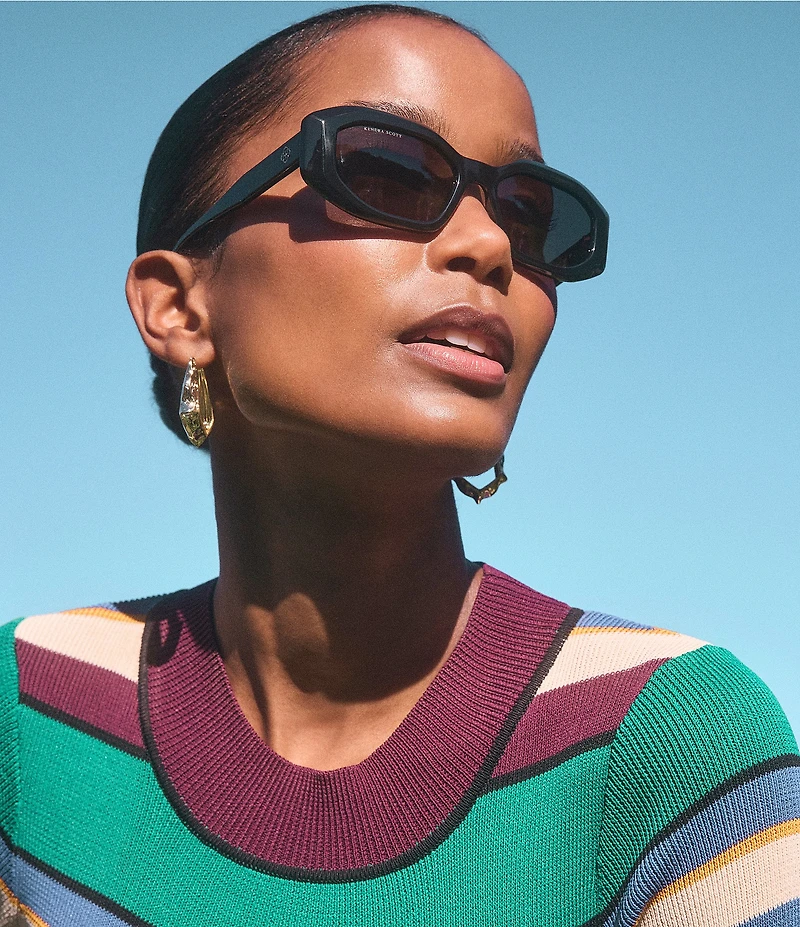 Kendra Scott Women's Danielle 53mm Rectangle Sunglasses