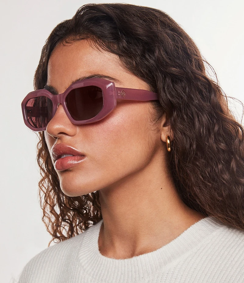 Kendra Scott Women's Danielle 53mm Rectangle Sunglasses