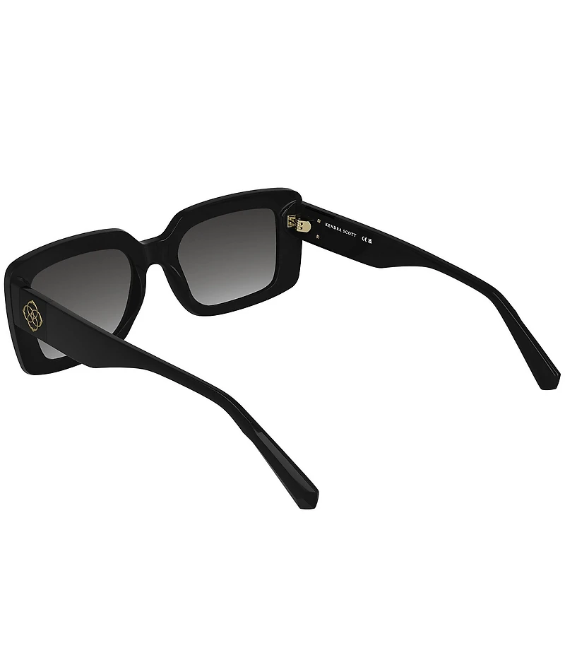 Kendra Scott Women's Dira 55mm Gradient Rectangle Sunglasses