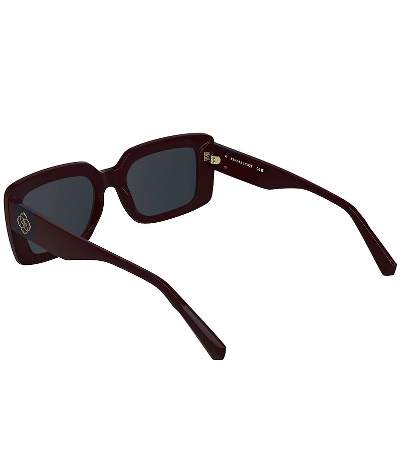 Kendra Scott Women's Dira 55mm Rectangle Sunglasses