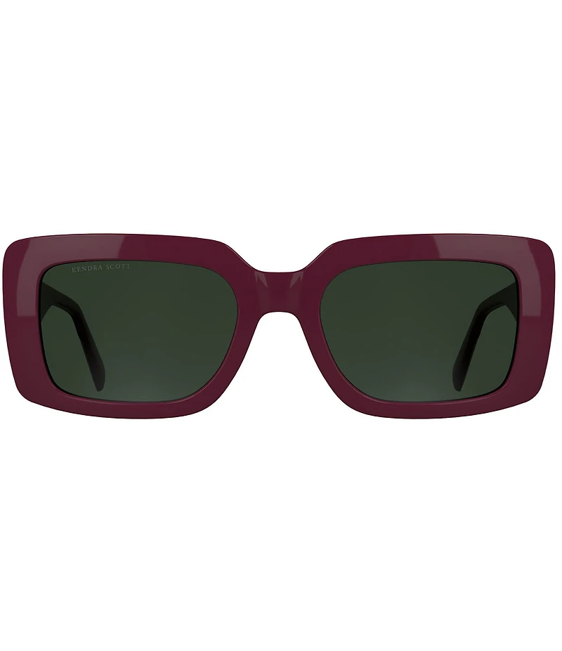 Kendra Scott Women's Dira 55mm Rectangle Sunglasses