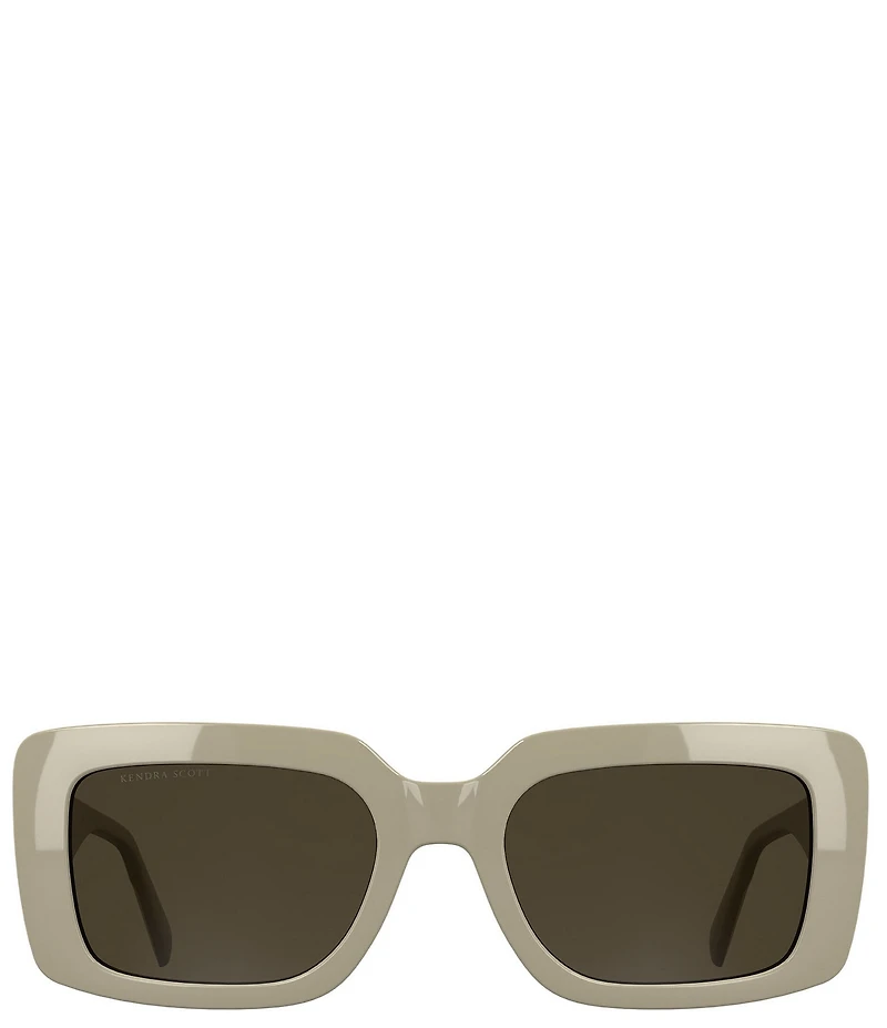 Kendra Scott Women's Dira 55mm Rectangle Sunglasses